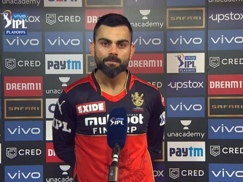 VIRAT KOHLI POST MATCH RCB