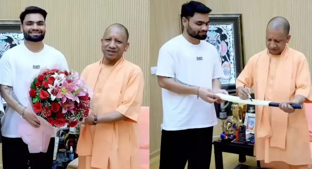 Yogi Adityanath Rinku Singh