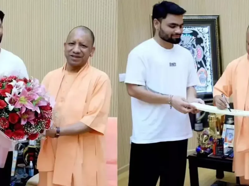 Yogi Adityanath Rinku Singh