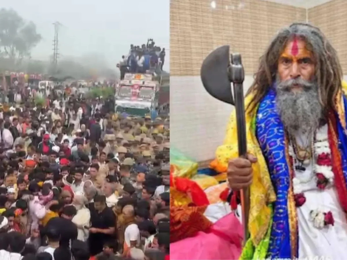 फिरोजाबाद में ‘फरसा वाले बाबा’ की मौत पर न्याय की मांग को लेकर लोगों ने निकाले कैंडल मार्च