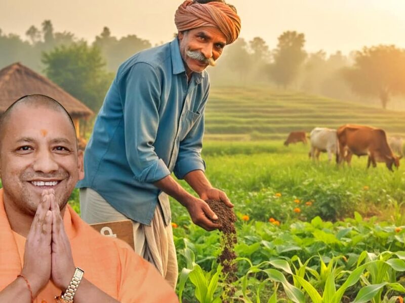 योगी सरकार ने प्राकृतिक खेती को दिया नया दिशा, गो आधारित प्राकृतिक खेती से किसानों की आय में बड़ा इजाफा