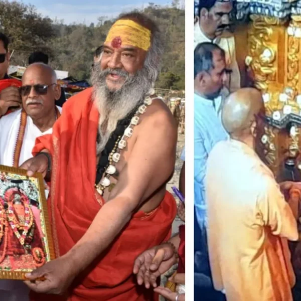 सहारनपुर पहुंचे सीएम योगी आदित्यनाथ, शाकंभरी सिद्धपीठ में किए दर्शन और विकास कार्यों की समीक्षा