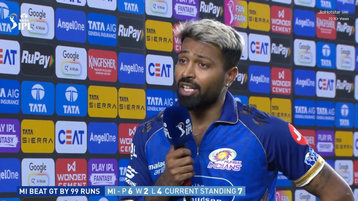 Hardik Pandya Post Match GT