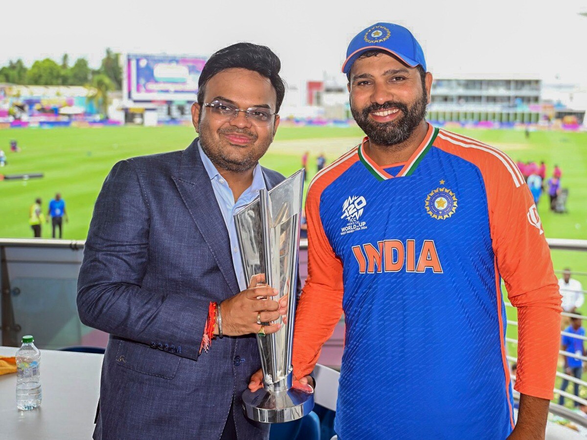 ICC Jay Shah Rohit Sharma