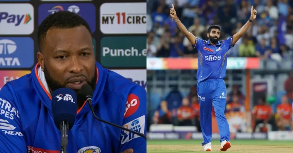 Jasprit Bumrah Kieron Pollard