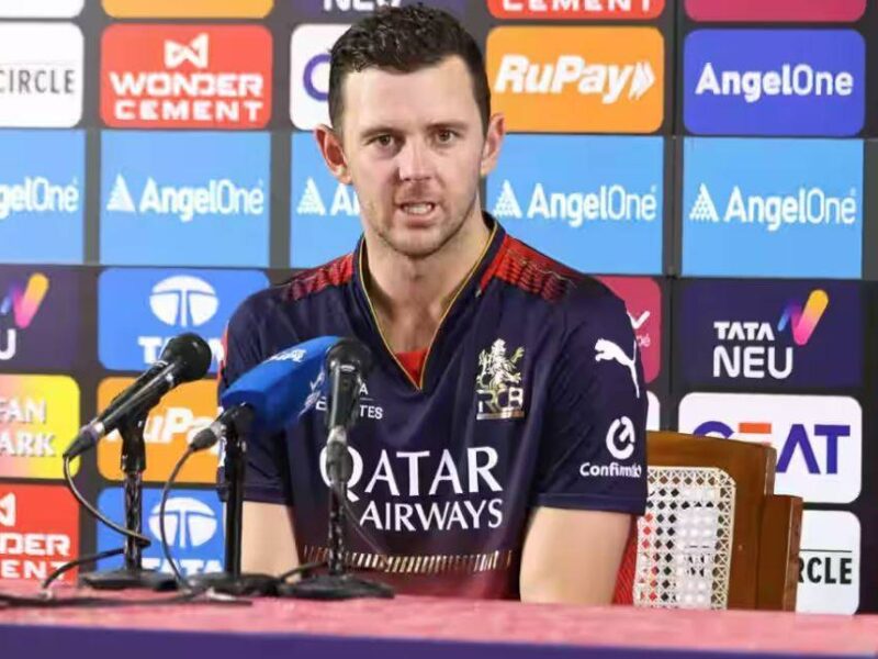 Josh Hazlewood Post Match