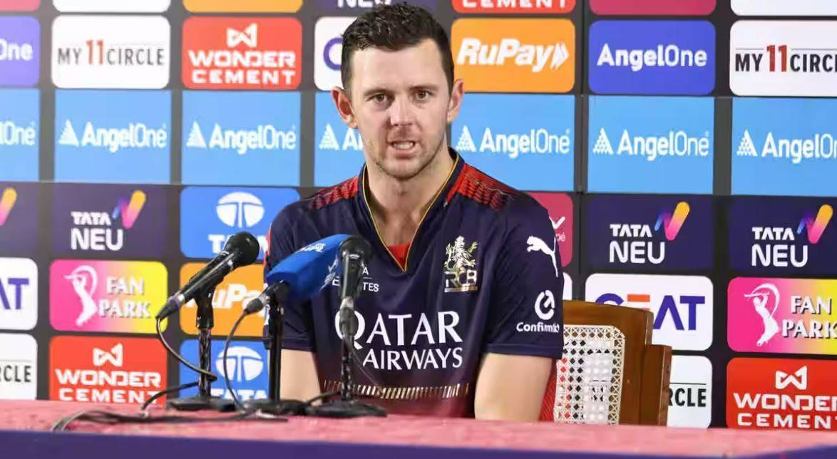 Josh Hazlewood Post Match