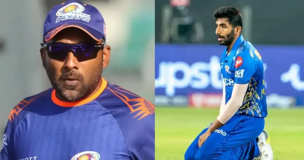 MI COACH Mahela Jayawardene ON JASPRIT BUMRAH POOR