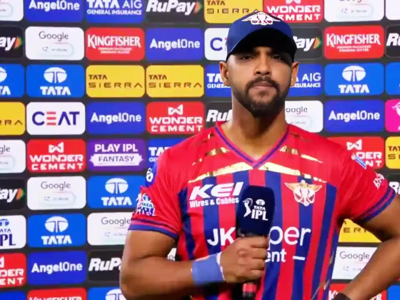 Nicholas Pooran Post Match LSG