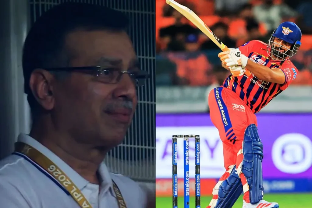 Rishabh Pant and Sanjiv Goenka