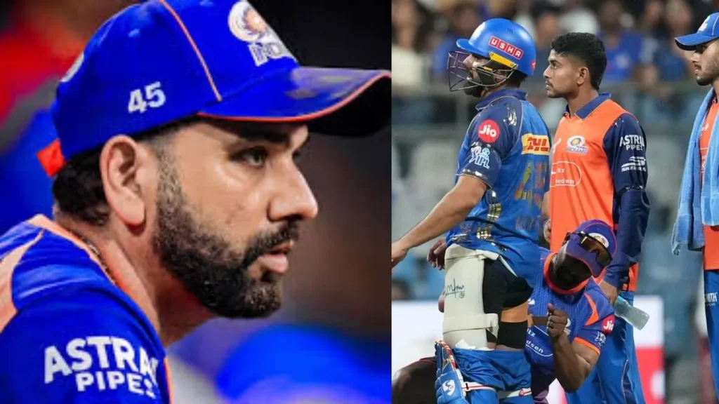 Rohit Sharma Mumbai Indians Injured