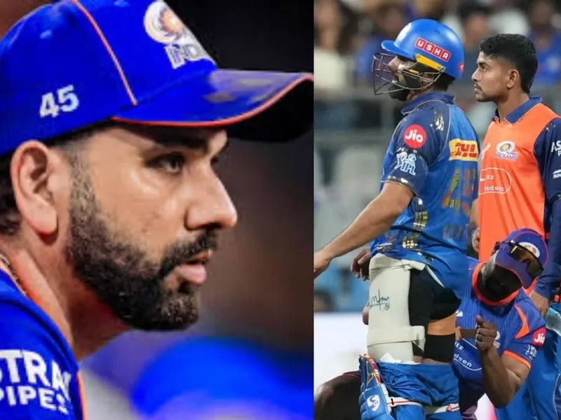 Rohit Sharma Mumbai Indians Injured