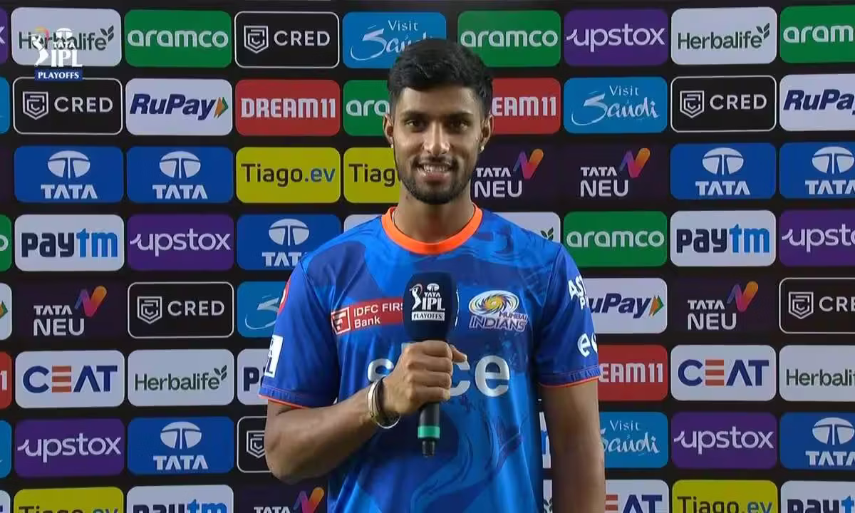 Tilak Varma Post Match GT