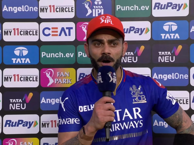Virat Kohli post Match RCB