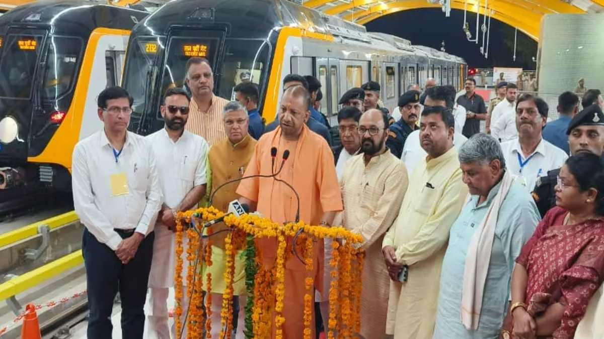 Yogi Adityanath in Agra