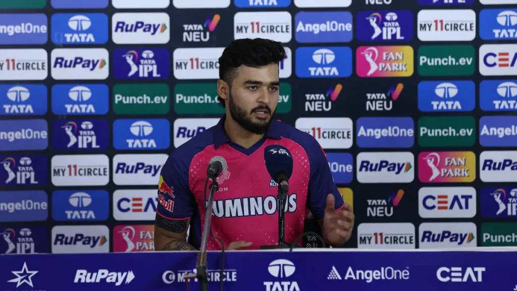 riyan parag post match