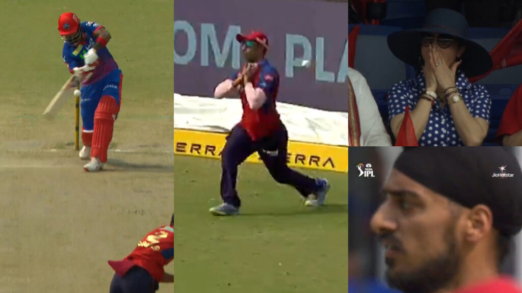 shashank singh drop kl rahul catch