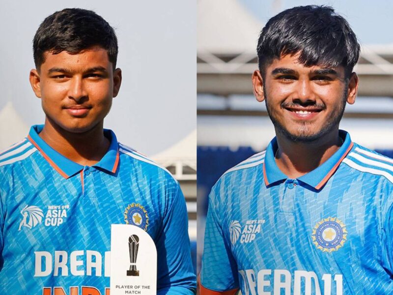 vaibhav suryavanshi and ayush mhatre