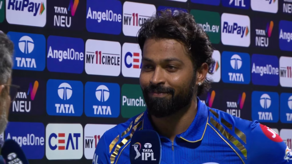 Hardik Pandya angry Post Match MI