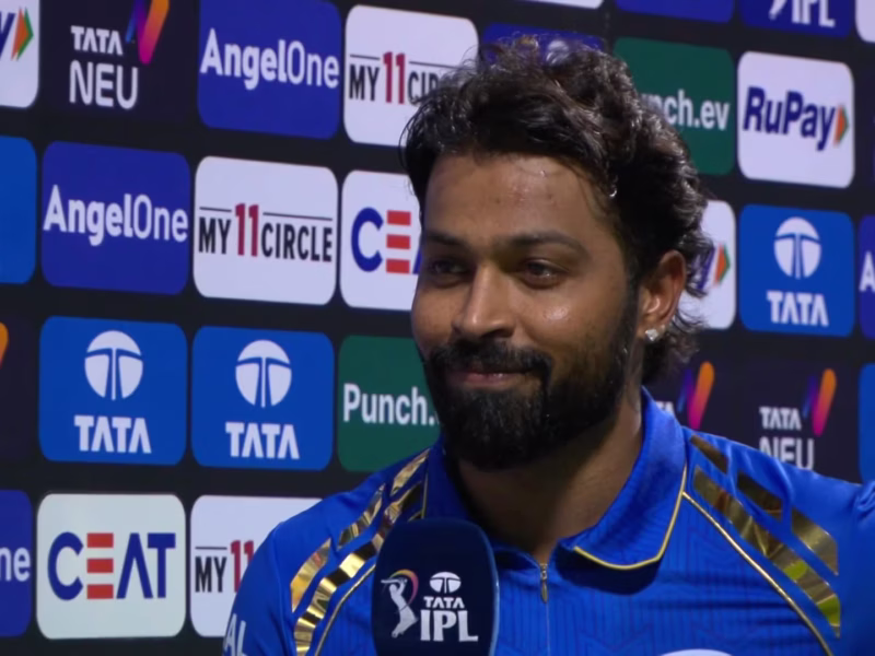 Hardik Pandya angry Post Match MI