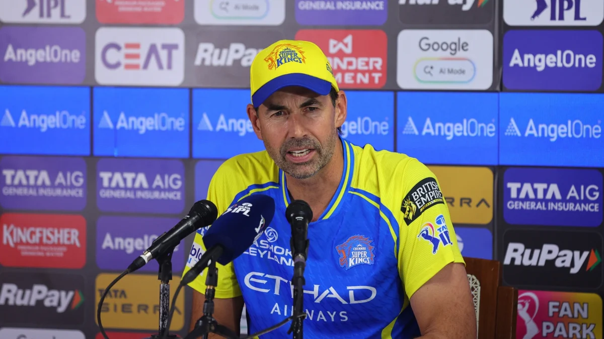 Stephen Fleming CSK Coach