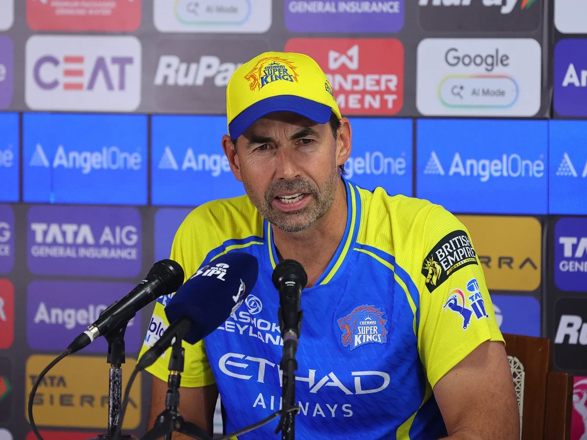 Stephen Fleming CSK Coach