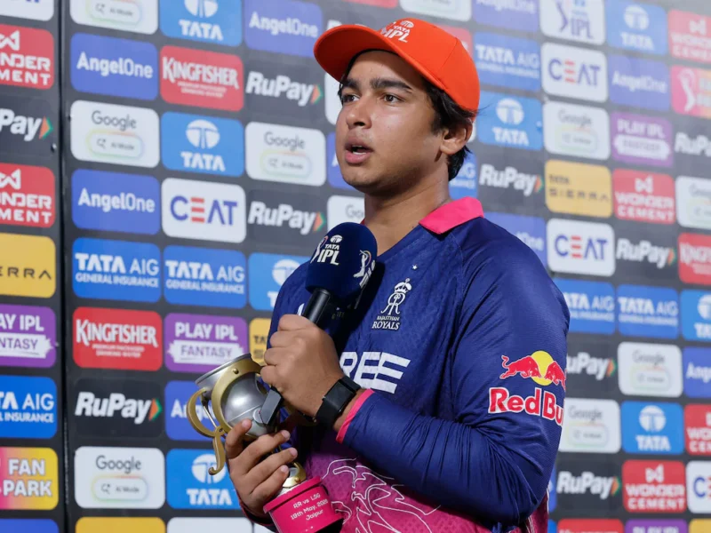 Vaibhav Sooryavanshi Post Match