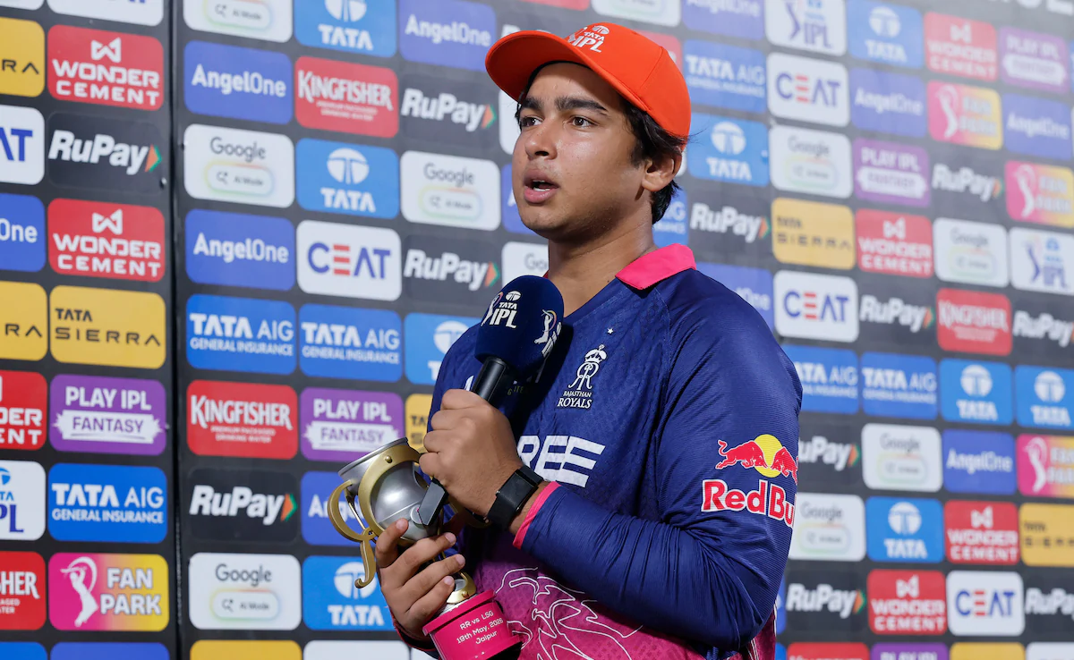 Vaibhav Sooryavanshi Post Match