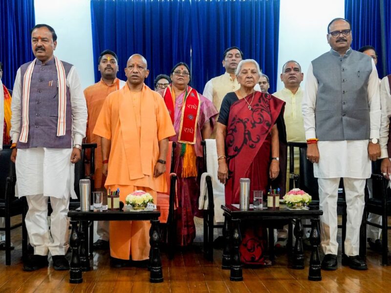 योगी कैबिनेट विस्तार के बाद नए मंत्रियों को मिला विभाग
