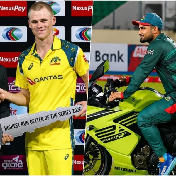 Aus Vs Ban: Cooper Connolly ने बाइक जीतकर लिट्टन दास को क्यों किया गिफ्ट? वजह जानकर होगी हैरानी