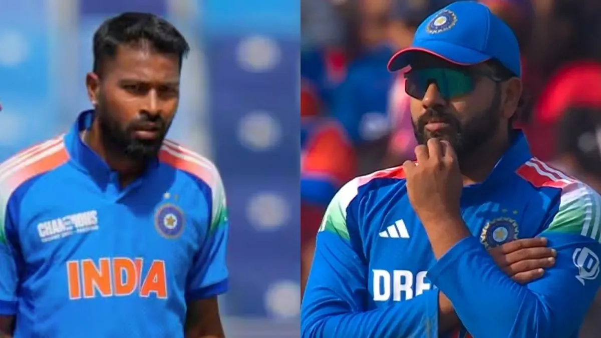 Hardik Pandya and Rohit Sharma