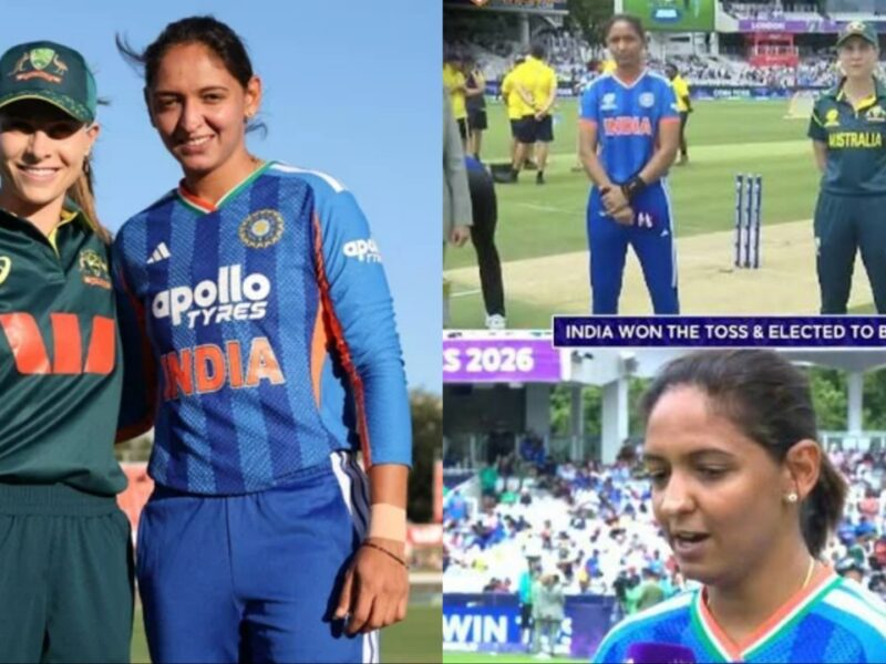 Harmanpreet Kaur IND vs AUS Toss