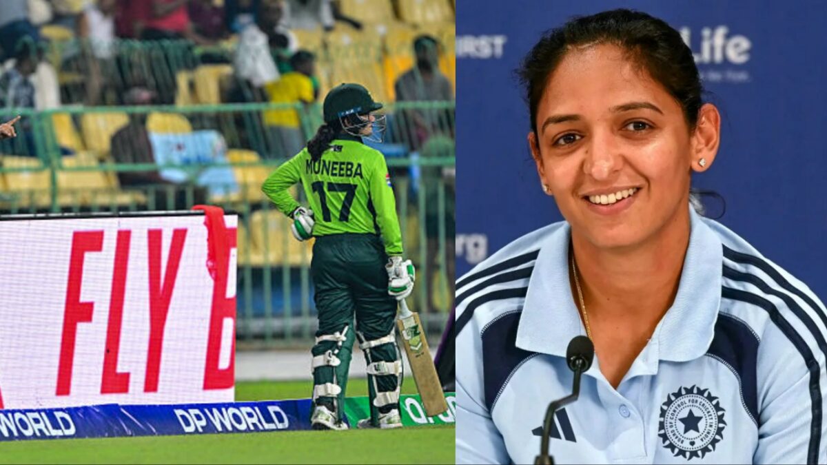 Harmanpreet Kaur Warn Pakistan