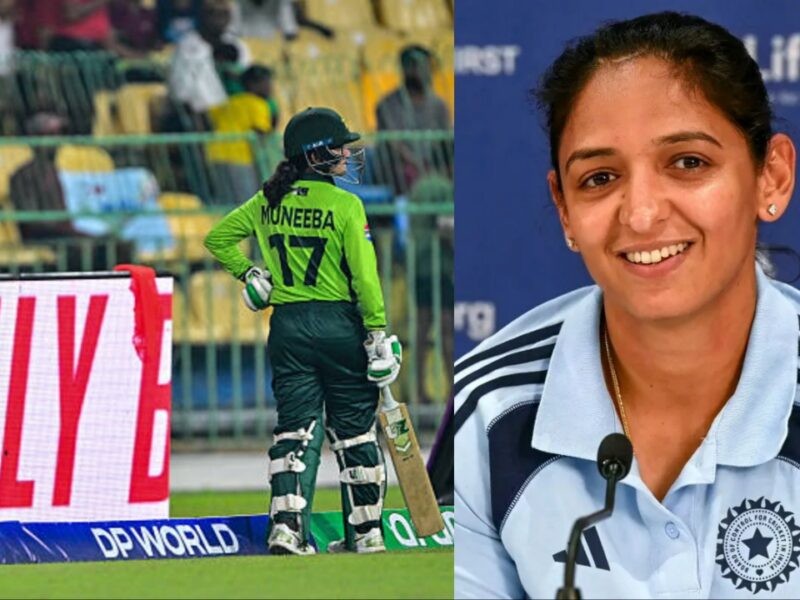 Harmanpreet Kaur Warn Pakistan