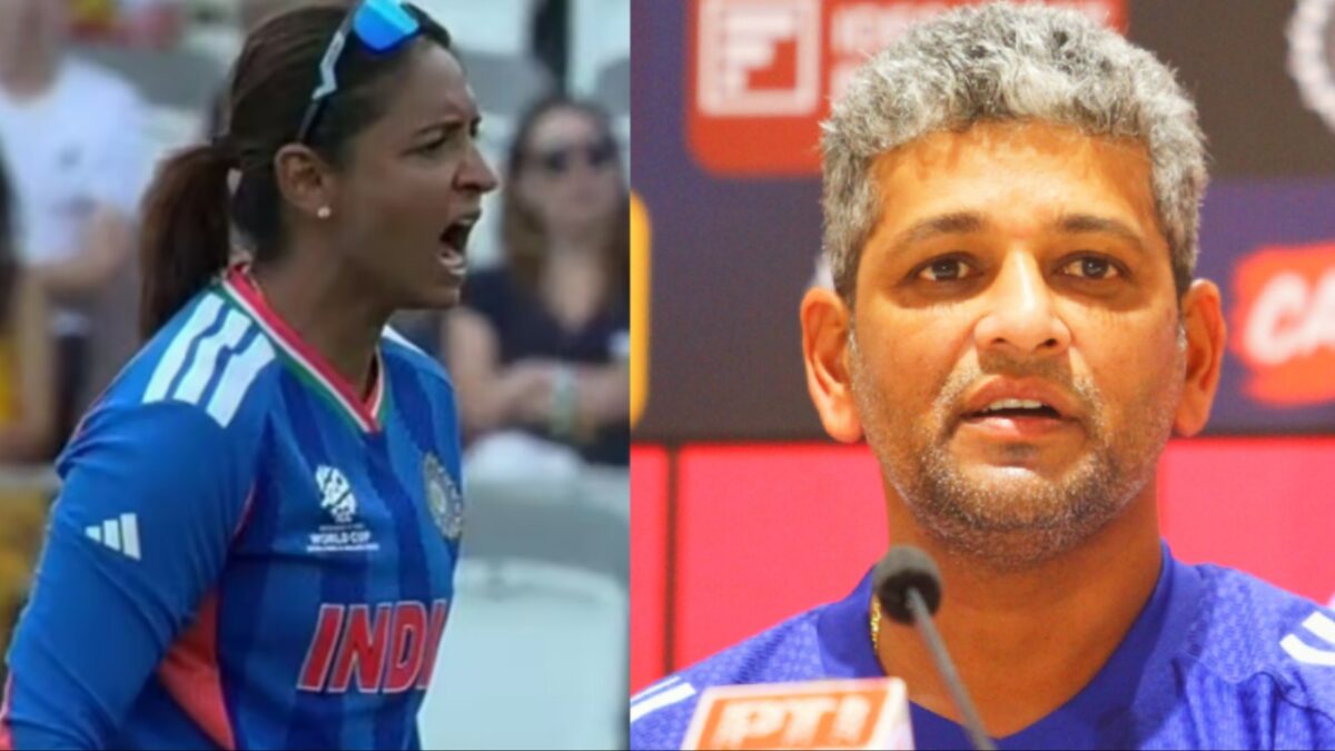 Harmanpreet Kaur and Amol Muzumdar