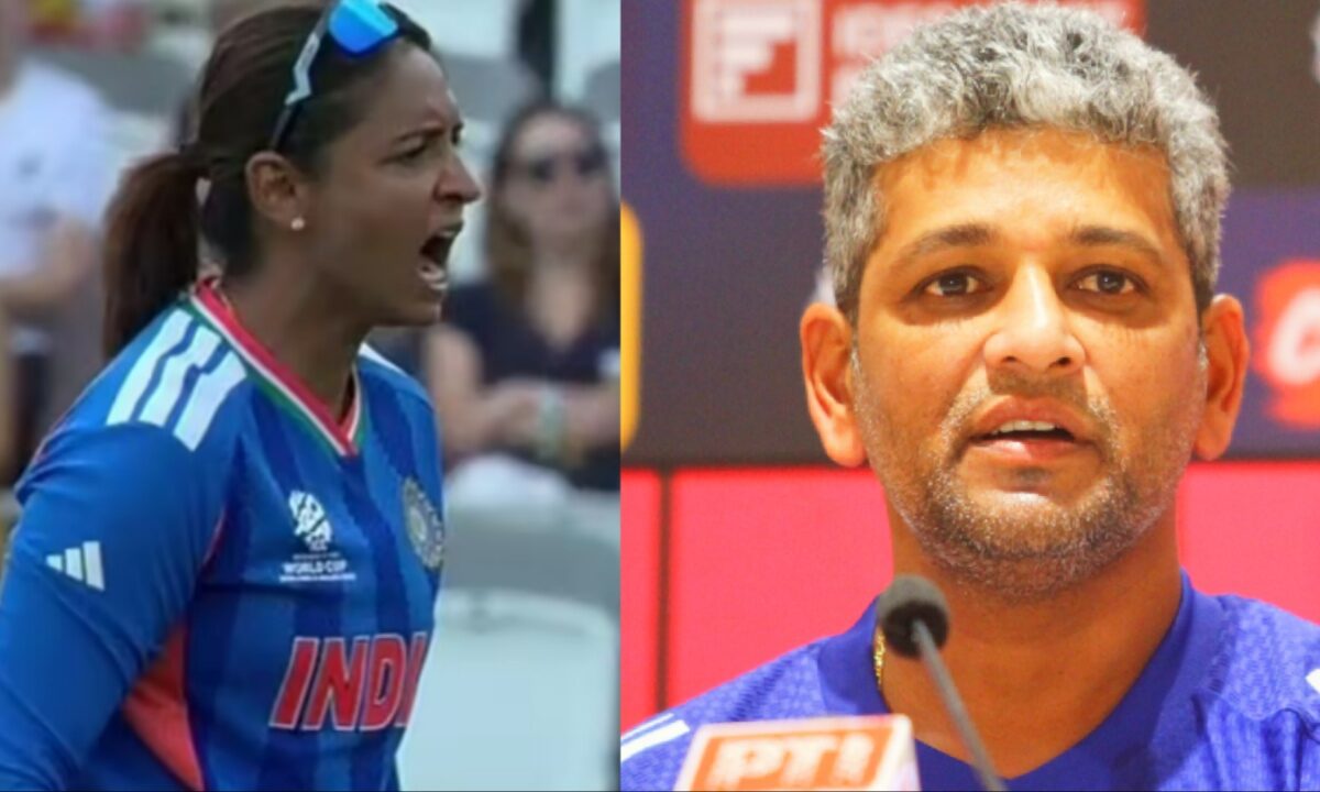 Harmanpreet Kaur and Amol Muzumdar
