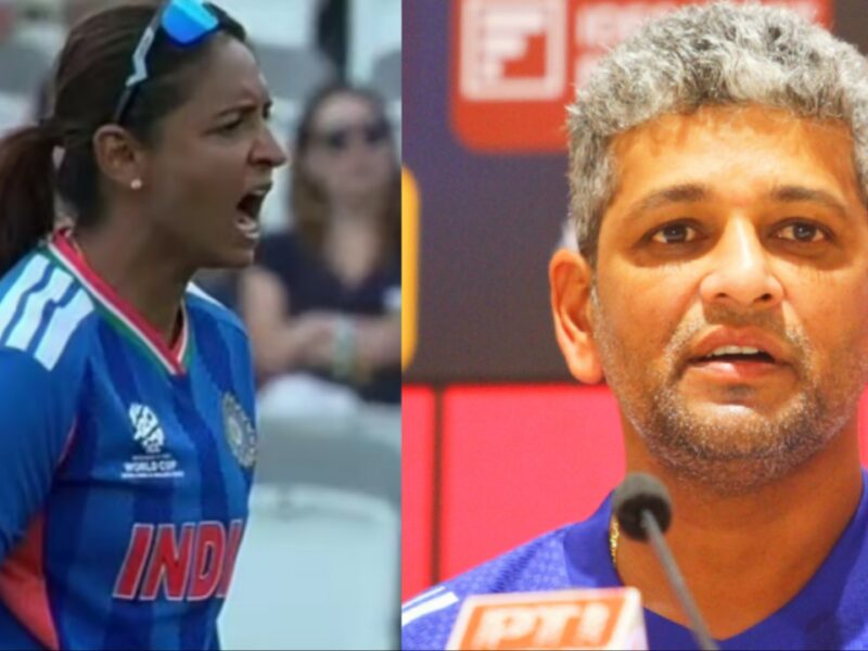 Harmanpreet Kaur and Amol Muzumdar