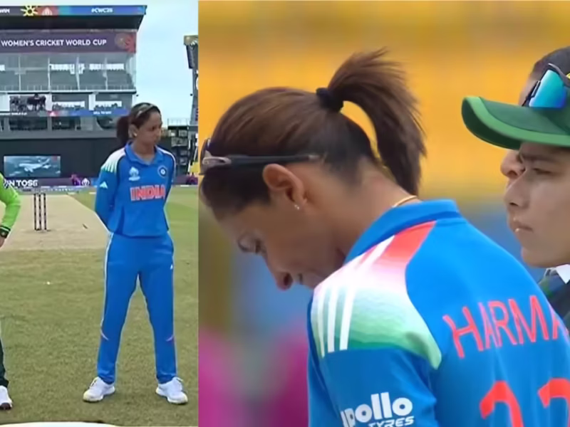 Harmanpreet Kaur on Handshake with Pakistan