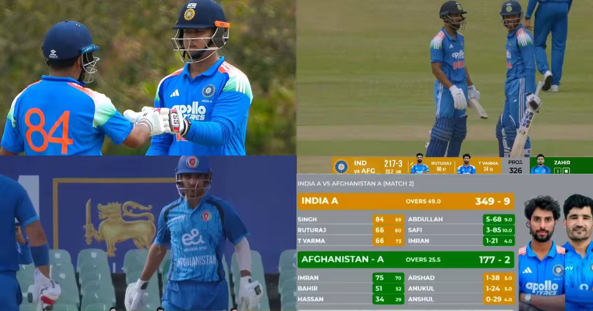 IND vs AFG Team India tri