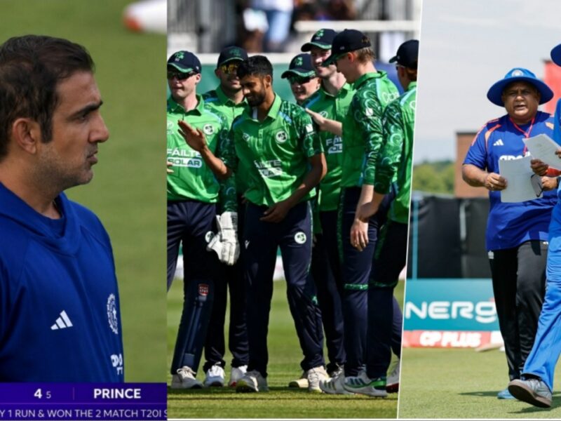 IND vs IRE Shreyas Iyer and Gautam Gambhir
