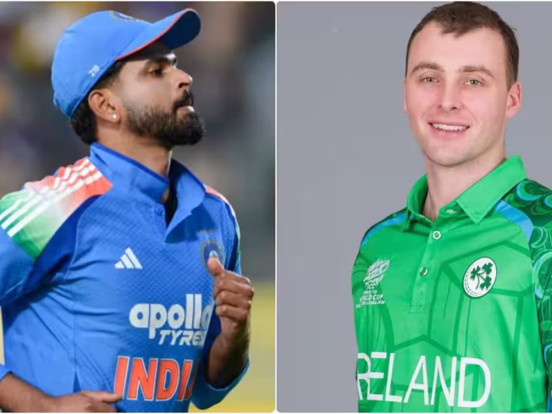 IND vs IRE Team India time change