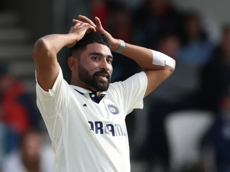 Mohammed Siraj rest team india