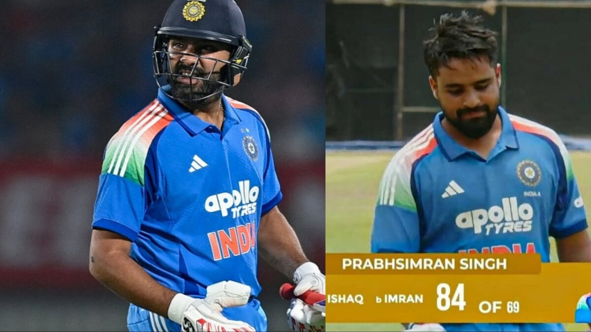Prabhsimran Singh Rohit Sharma
