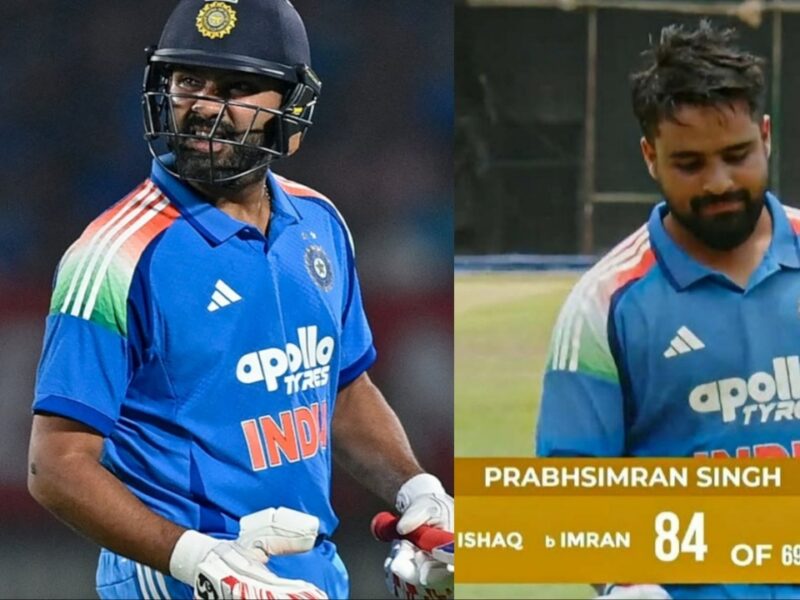 Prabhsimran Singh Rohit Sharma