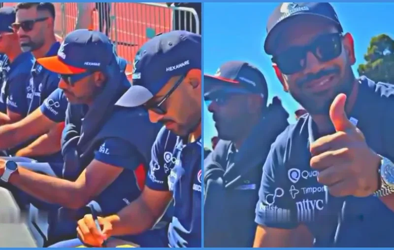 Ravichandran Ashwin and Haris Rauf