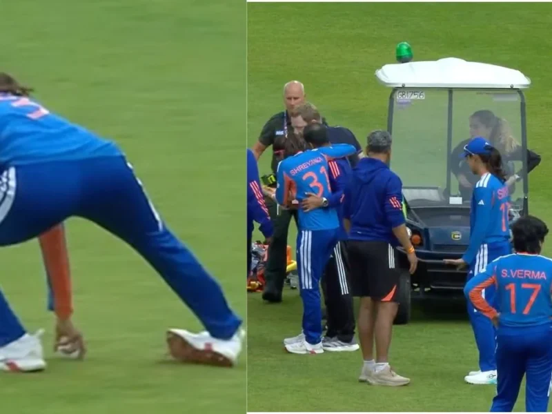 Shreyanka Patil Injury