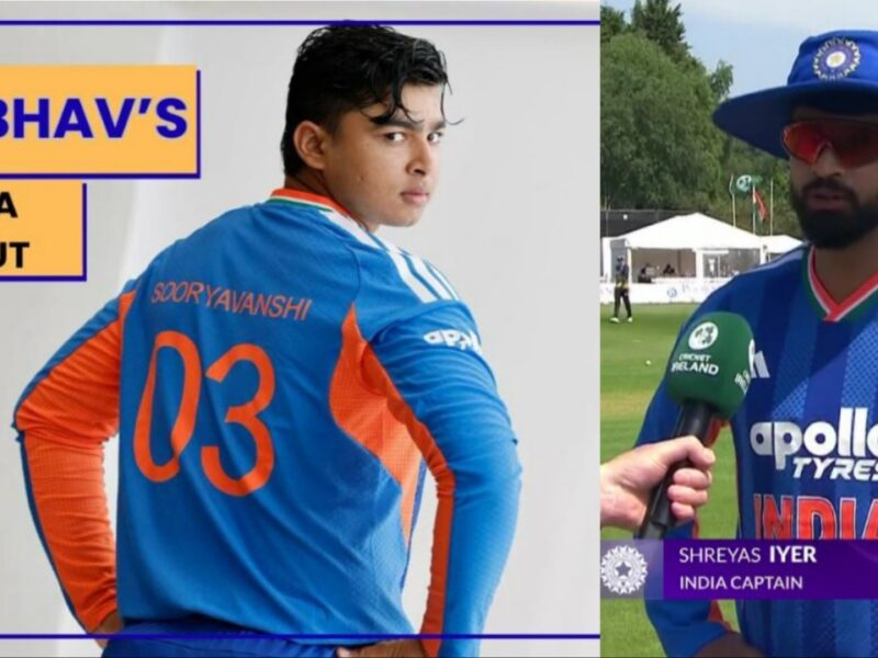 Shreyas Iyer on Vaibhav Sooryavanshi Debut