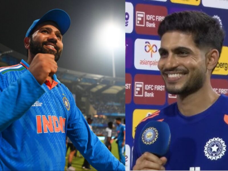 Shubman Gill IND vs AFG Rohit Sharma