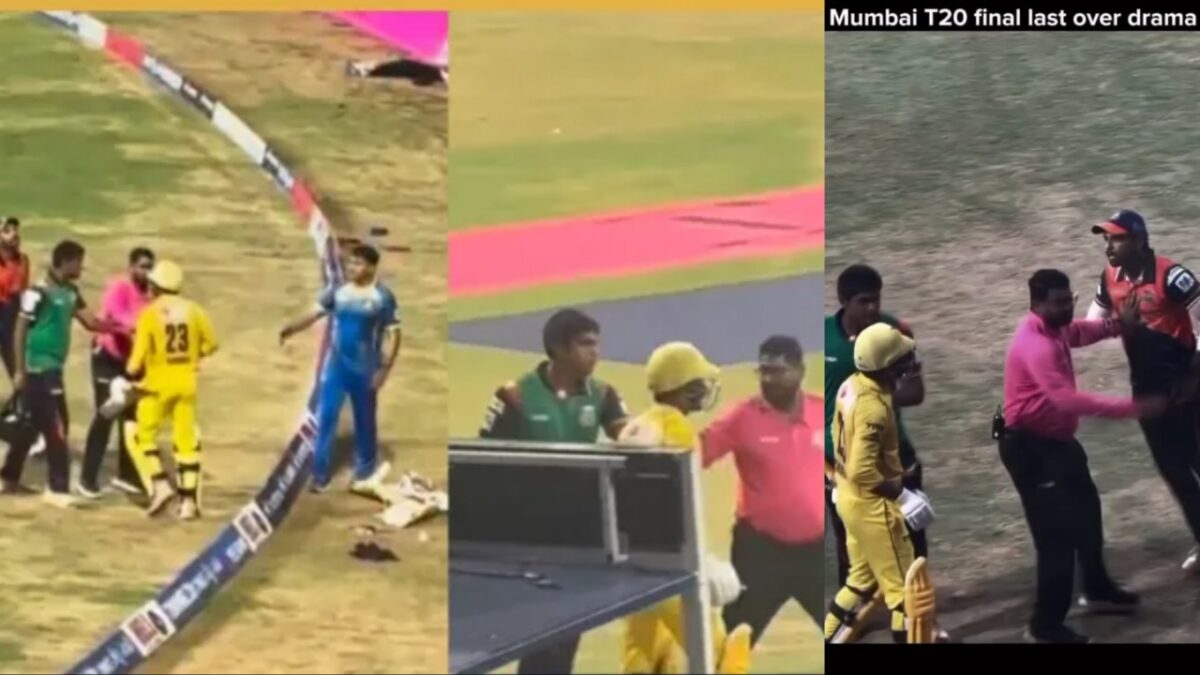  T20 Mumbai 2026 Fight
