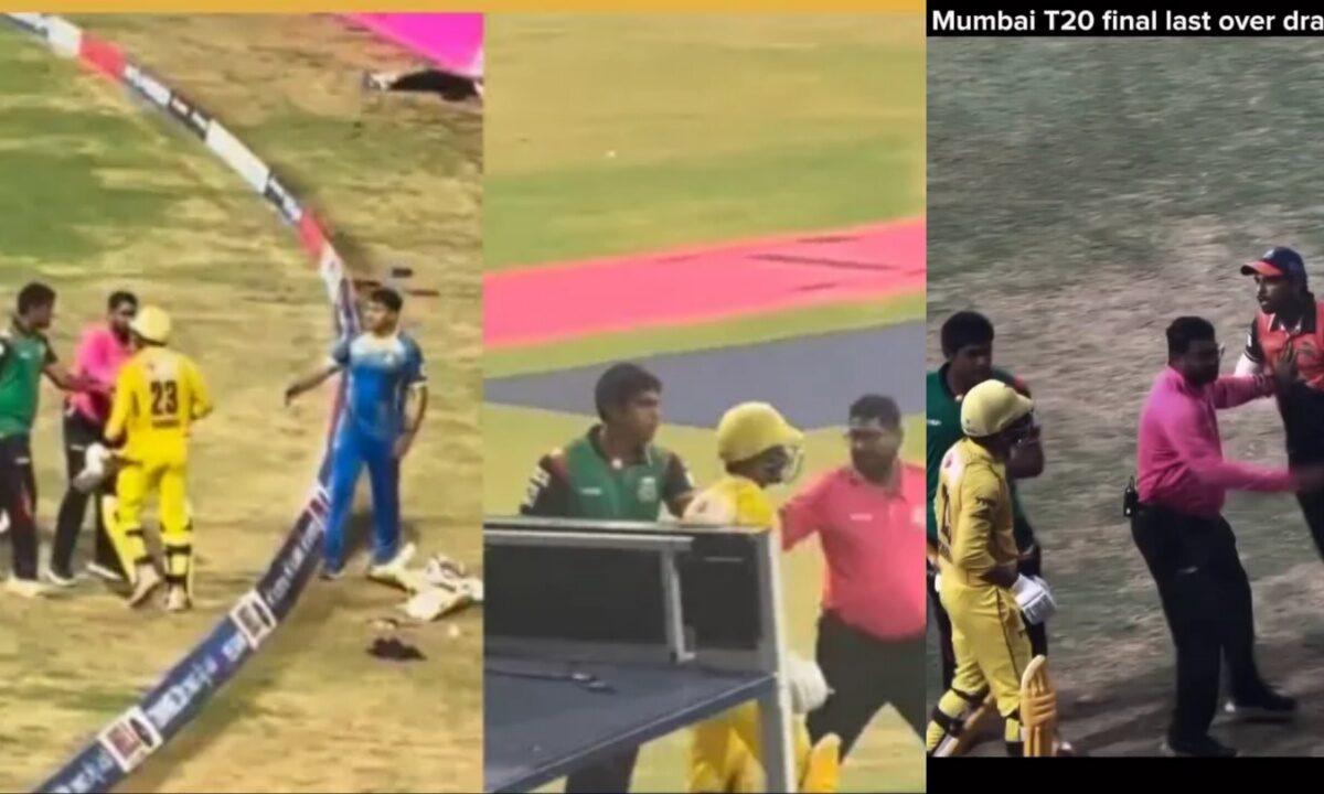  T20 Mumbai 2026 Fight